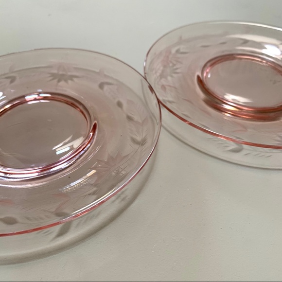 Set of 2 Pink Desert Plates - Picture 5 of 6
